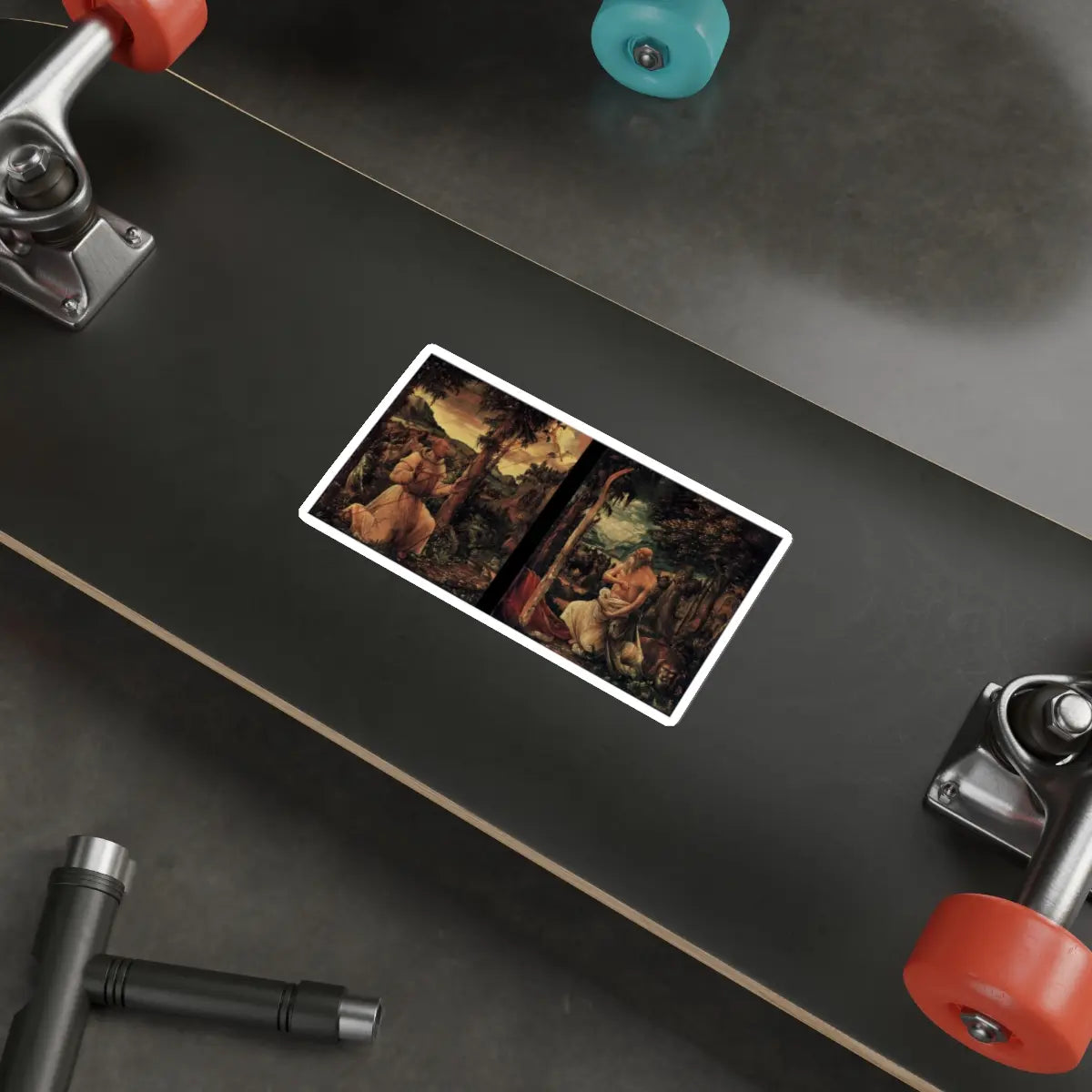 SKU:29851164551665540296 Sticker types:White Shape:Die-Cut Sizes:6" × 6"