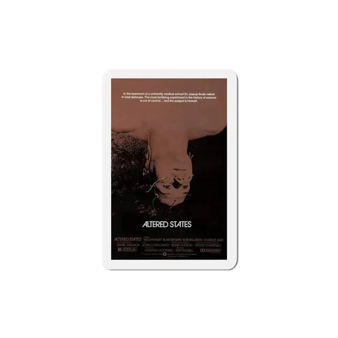 Altered States 1980 Movie Poster Refrigerator Magnet 5 Inch - The Sticker Space