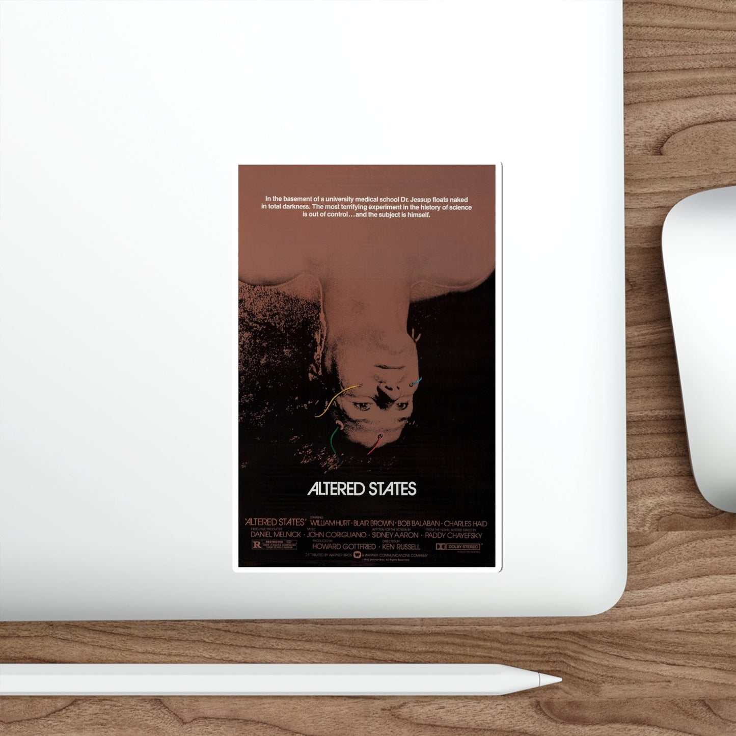 Altered States 1980 Movie Poster STICKER Vinyl Die-Cut Decal-The Sticker Space