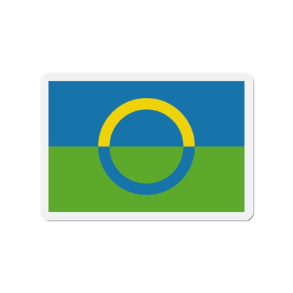 Alternate flag of Võros Estonia - Die-Cut Magnet-2" x 2"-The Sticker Space