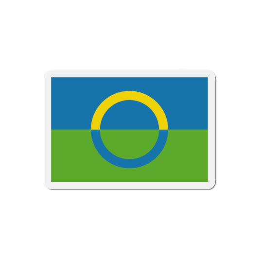 Alternate flag of Võros Estonia - Die-Cut Magnet-6 × 6"-The Sticker Space