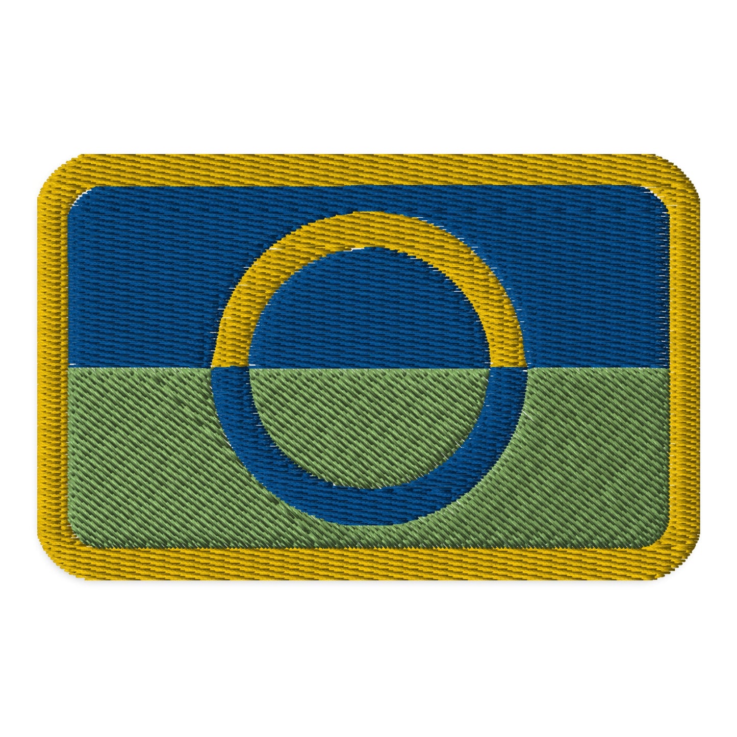 Alternate flag of Võros Estonia - Embroidered Patch-The Sticker Space