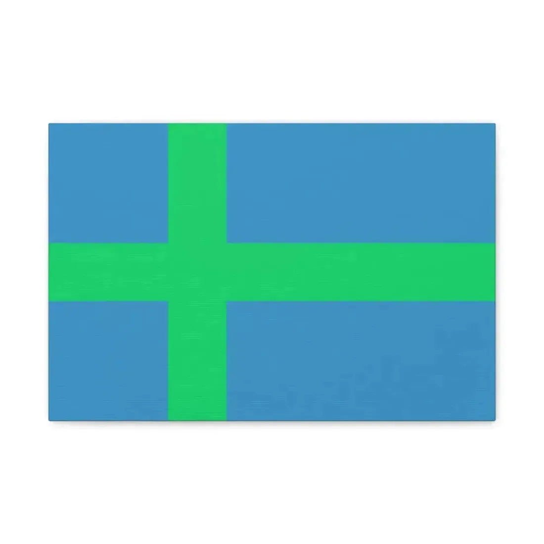 Alternate flag of Votes Estonia - Canvas Wall Art - The Sticker Space