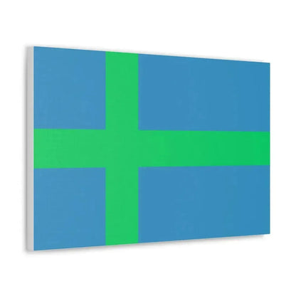 Alternate flag of Votes Estonia - Canvas Wall Art - The Sticker Space