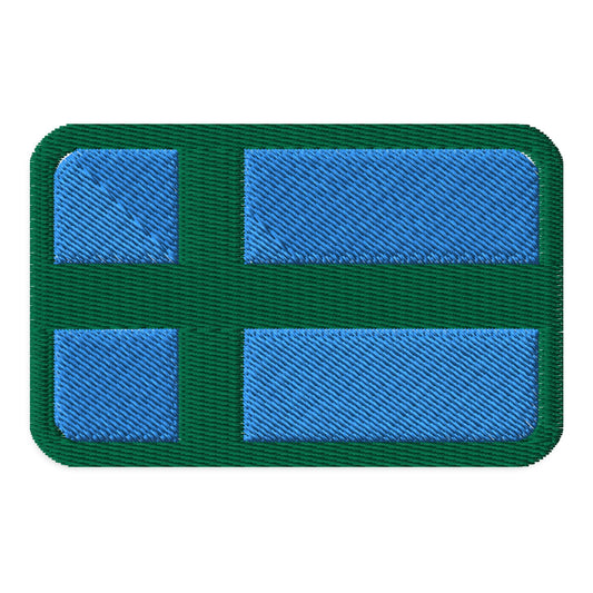 Alternate flag of Votes Estonia - Embroidered Patch-The Sticker Space