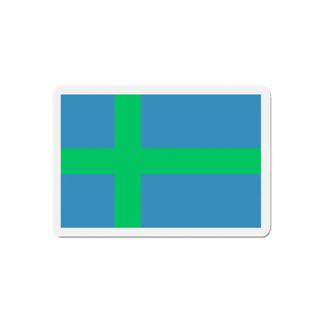Alternate flag of Votes Estonia - Refrigerator Magnet 4 Inch - The Sticker Space