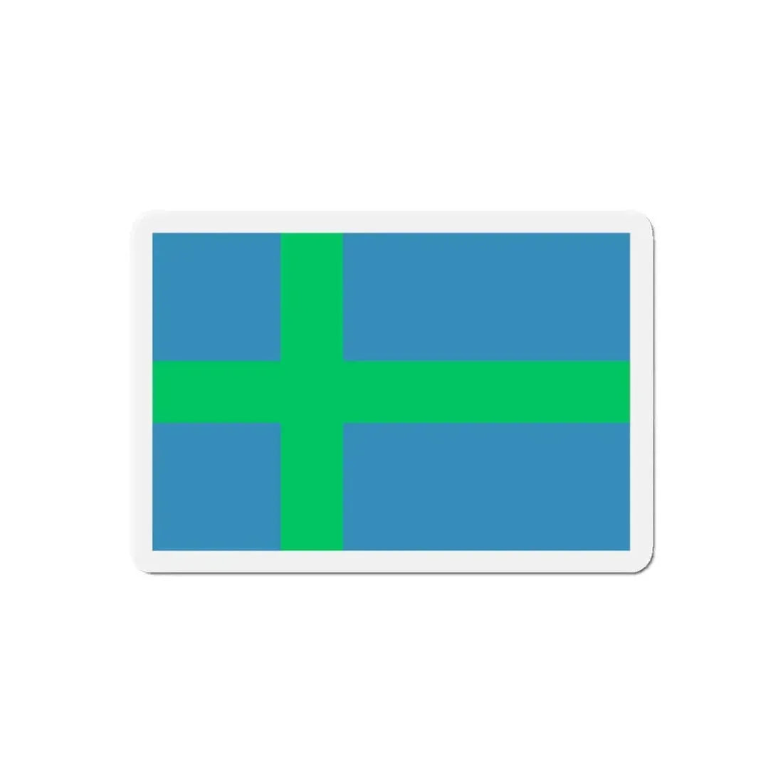 Alternate flag of Votes Estonia - Refrigerator Magnet 5 Inch - The Sticker Space