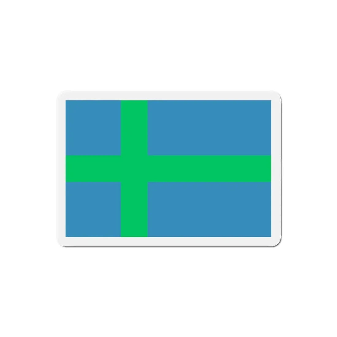 Alternate flag of Votes Estonia - Refrigerator Magnet 5 Inch - The Sticker Space