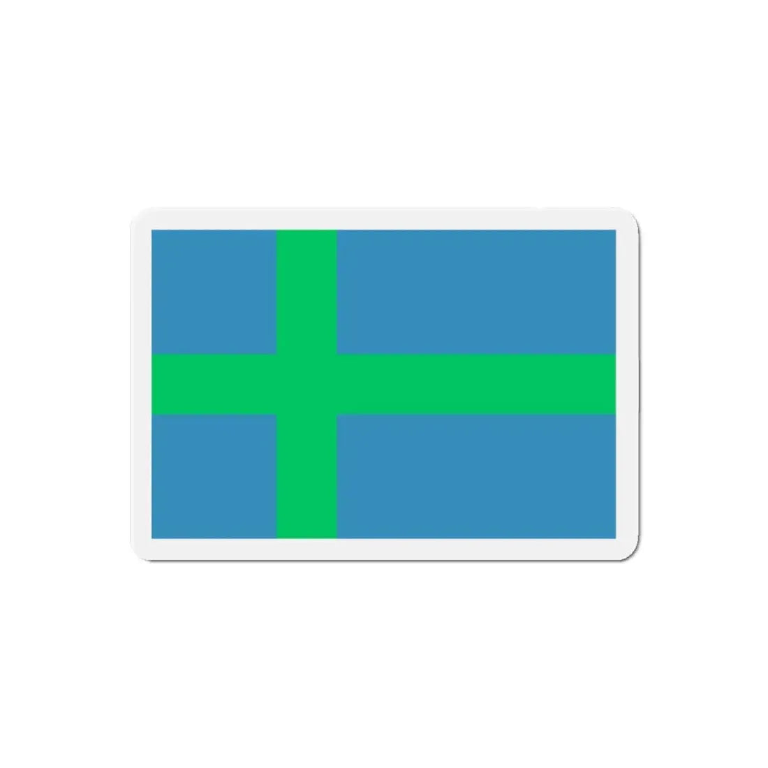 Alternate flag of Votes Estonia - Refrigerator Magnet 6 Inch - The Sticker Space