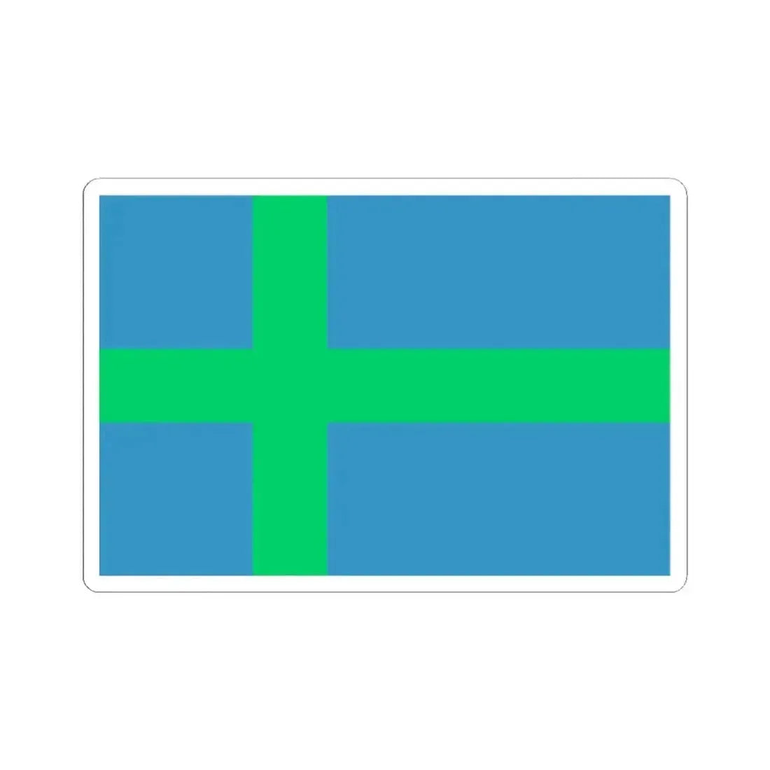 Alternate flag of Votes Estonia - STICKER Vinyl Kiss-Cut Decal 2 Inch White - The Sticker Space