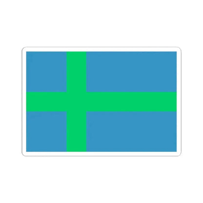 Alternate flag of Votes Estonia - STICKER Vinyl Kiss-Cut Decal 2 Inch White - The Sticker Space