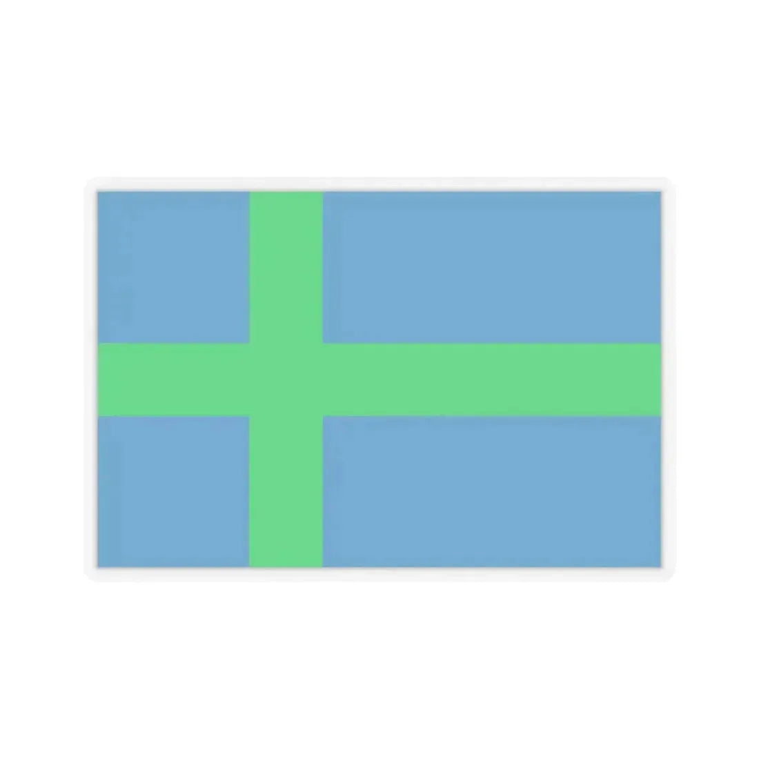 Alternate flag of Votes Estonia - STICKER Vinyl Kiss-Cut Decal 3 Inch Transparent - The Sticker Space