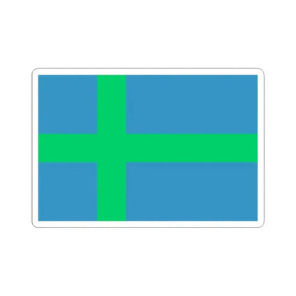 Alternate flag of Votes Estonia - STICKER Vinyl Kiss-Cut Decal 3 Inch White - The Sticker Space