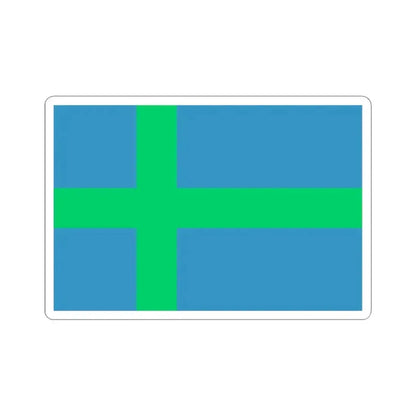 Alternate flag of Votes Estonia - STICKER Vinyl Kiss-Cut Decal 4 Inch White - The Sticker Space