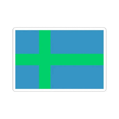 Alternate flag of Votes Estonia - STICKER Vinyl Kiss-Cut Decal 6 Inch White - The Sticker Space