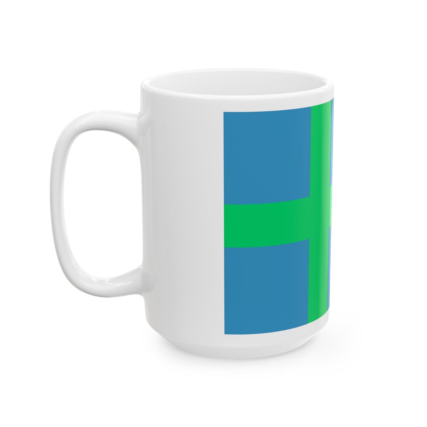 Alternate flag of Votes Estonia - White Coffee Mug-The Sticker Space