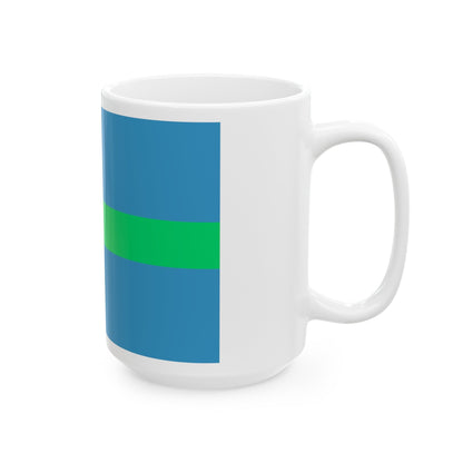 Alternate flag of Votes Estonia - White Coffee Mug-The Sticker Space