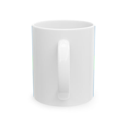 Alternate flag of Votes Estonia - White Coffee Mug-The Sticker Space