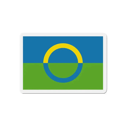 Alternate flag of Võros Estonia - Refrigerator Magnet 3 Inch - The Sticker Space