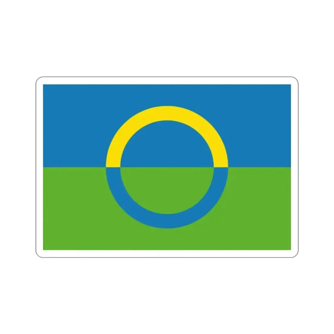 Alternate Flag of Võros Estonia STICKER Vinyl Die-Cut Decal 2 Inch - The Sticker Space