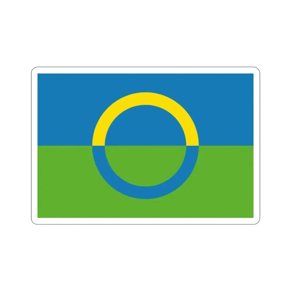 Alternate Flag of Võros Estonia STICKER Vinyl Die-Cut Decal 2 Inch - The Sticker Space