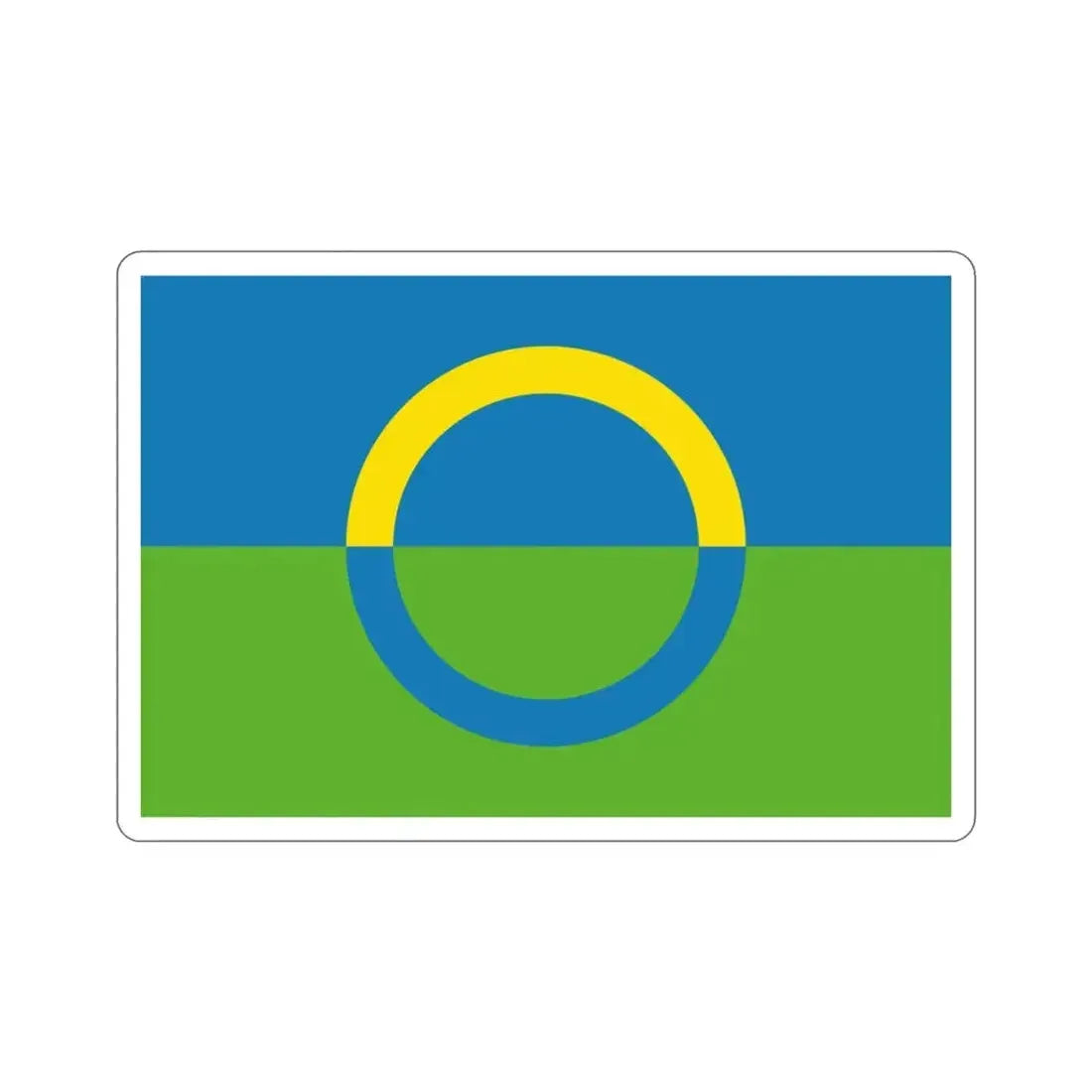 Alternate Flag of Võros Estonia STICKER Vinyl Die-Cut Decal 3 Inch - The Sticker Space