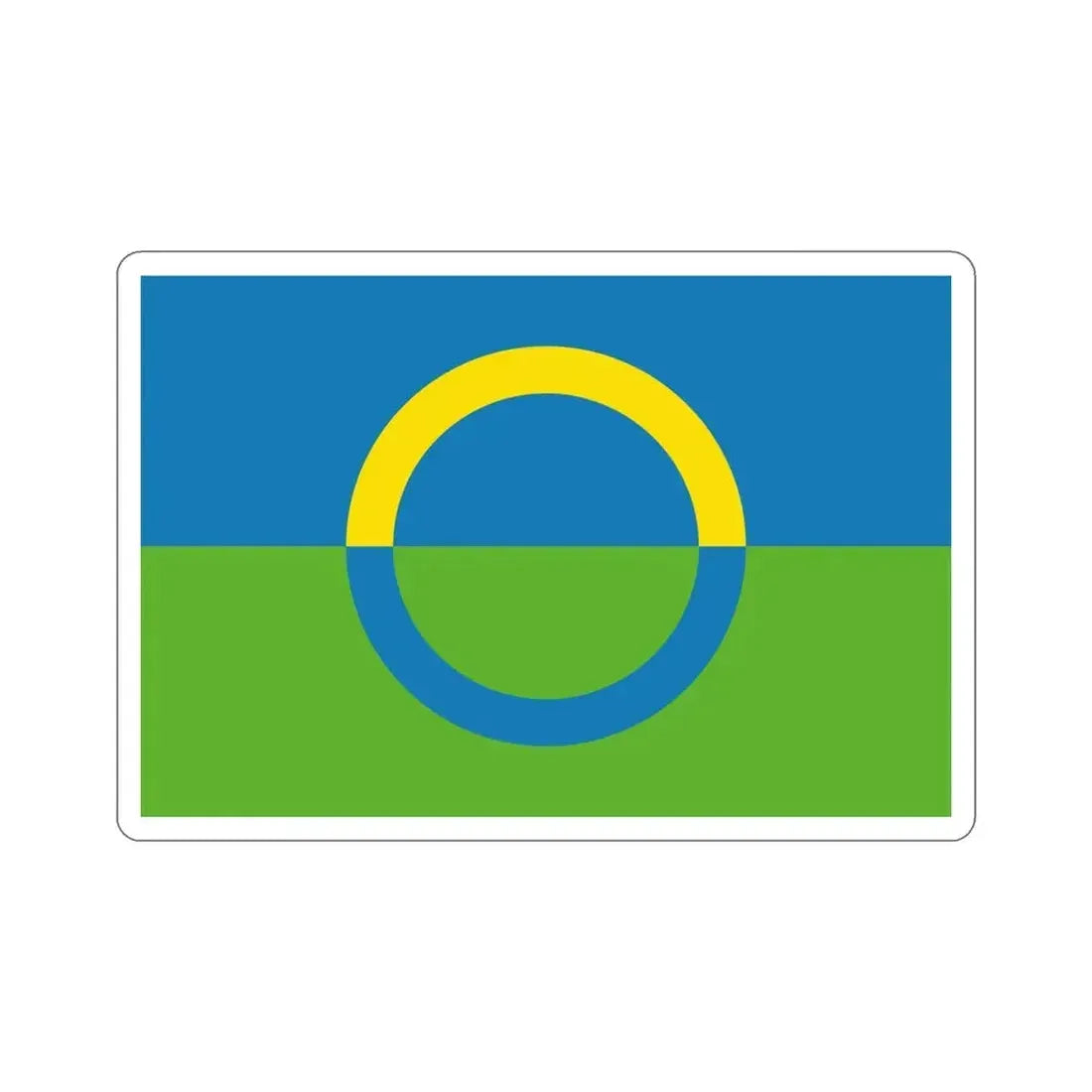 Alternate Flag of Võros Estonia STICKER Vinyl Die-Cut Decal 5 Inch - The Sticker Space