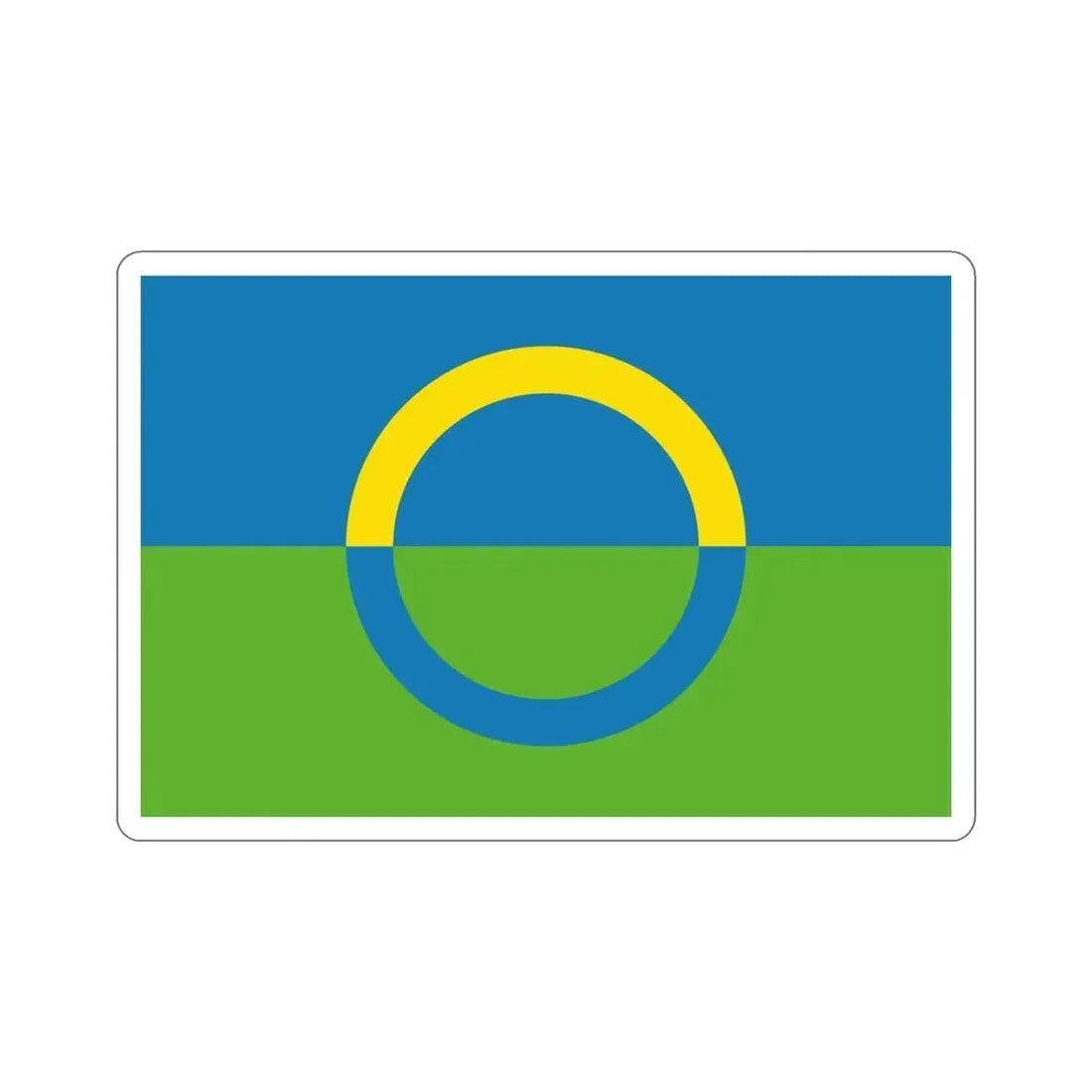 Alternate Flag of Võros Estonia STICKER Vinyl Die-Cut Decal 5 Inch - The Sticker Space