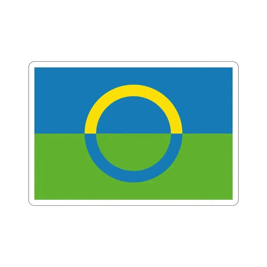 Alternate Flag of Võros Estonia STICKER Vinyl Die-Cut Decal 6 Inch - The Sticker Space