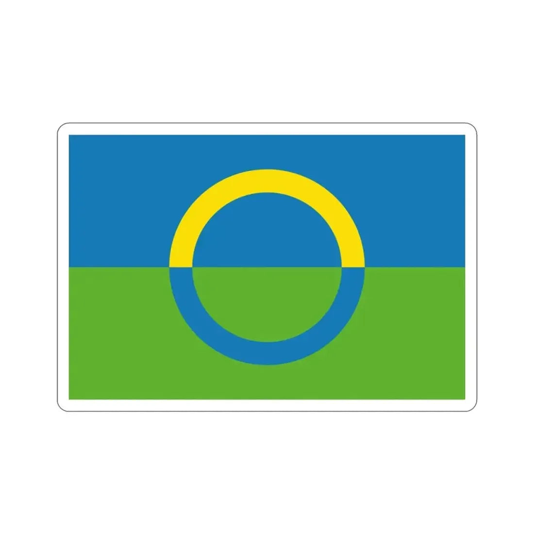 Alternate Flag of Võros Estonia STICKER Vinyl Die-Cut Decal - The Sticker Space