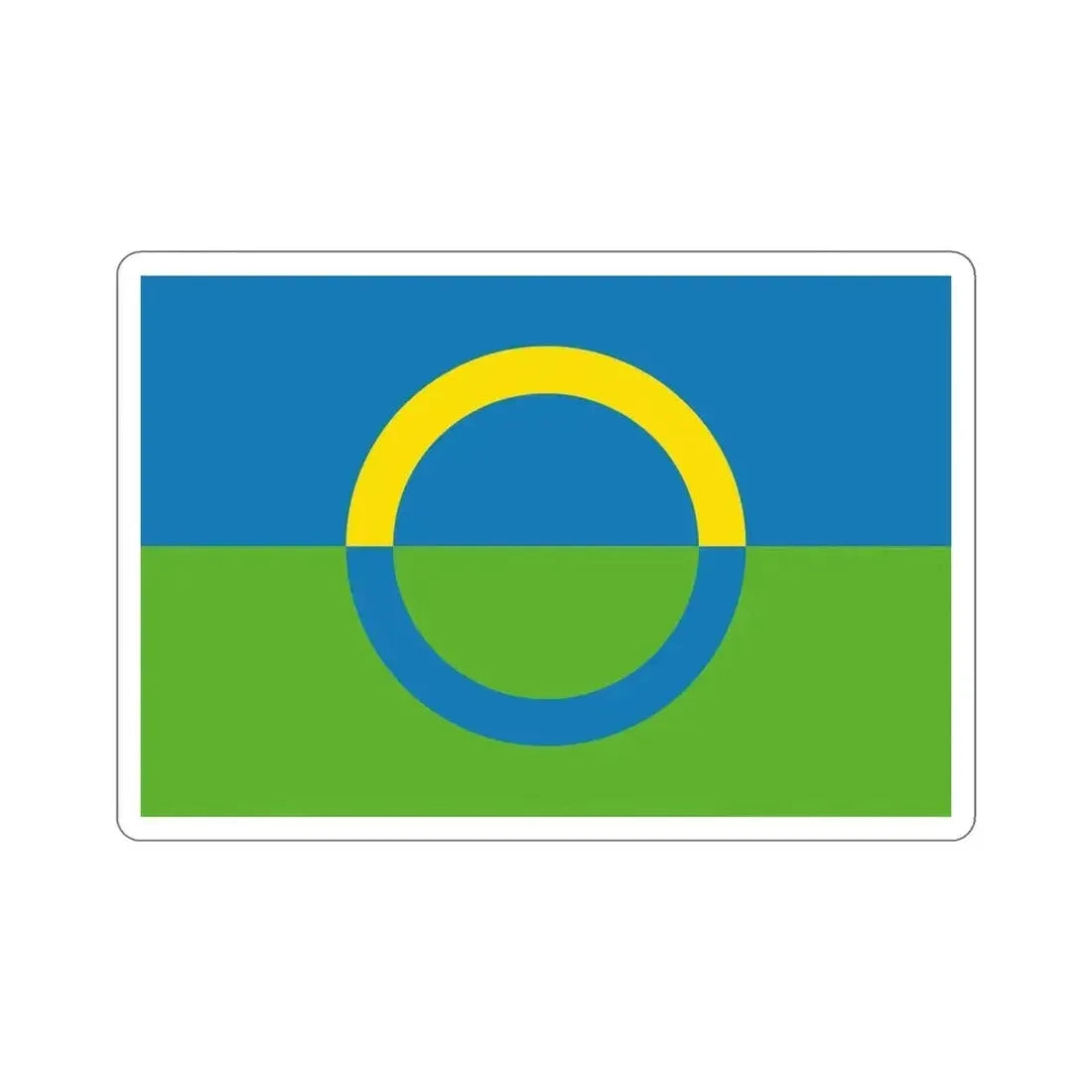 Alternate Flag of Võros Estonia STICKER Vinyl Die-Cut Decal - The Sticker Space