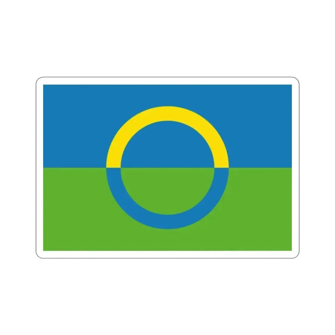 Alternate Flag of Võros Estonia STICKER Vinyl Die-Cut Decal - The Sticker Space