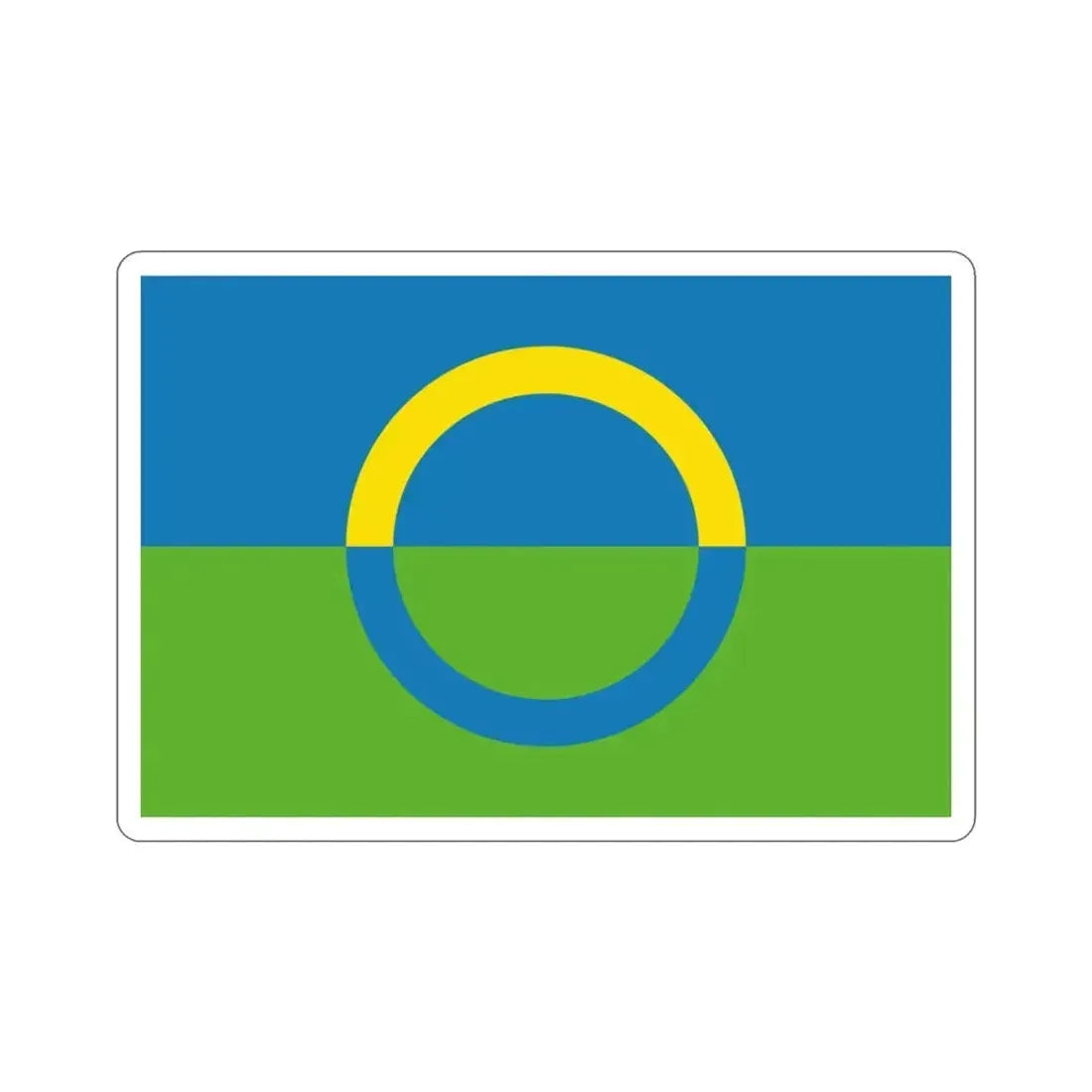 Alternate Flag of Võros Estonia STICKER Vinyl Die-Cut Decal - The Sticker Space