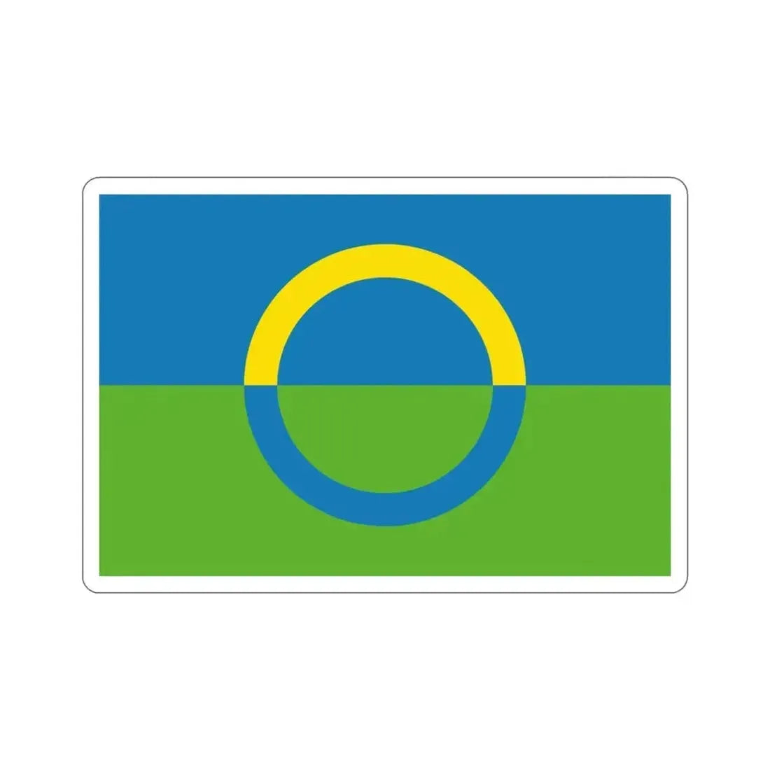 Alternate Flag of Võros Estonia STICKER Vinyl Die-Cut Decal - The Sticker Space