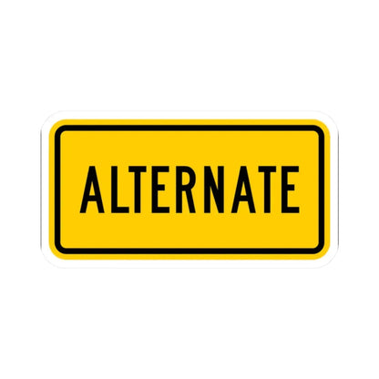 Alternate plate Wyoming (Wyoming) (Road Sign) STICKER Vinyl Kiss-Cut Decal - The Sticker Space