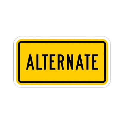 Alternate plate Wyoming (Wyoming) (Road Sign) STICKER Vinyl Kiss-Cut Decal - The Sticker Space