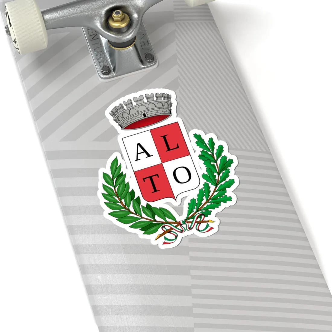 Alto Italia-Stemma (Italy) (Coat of Arms) STICKER Vinyl Kiss-Cut Decal - The Sticker Space