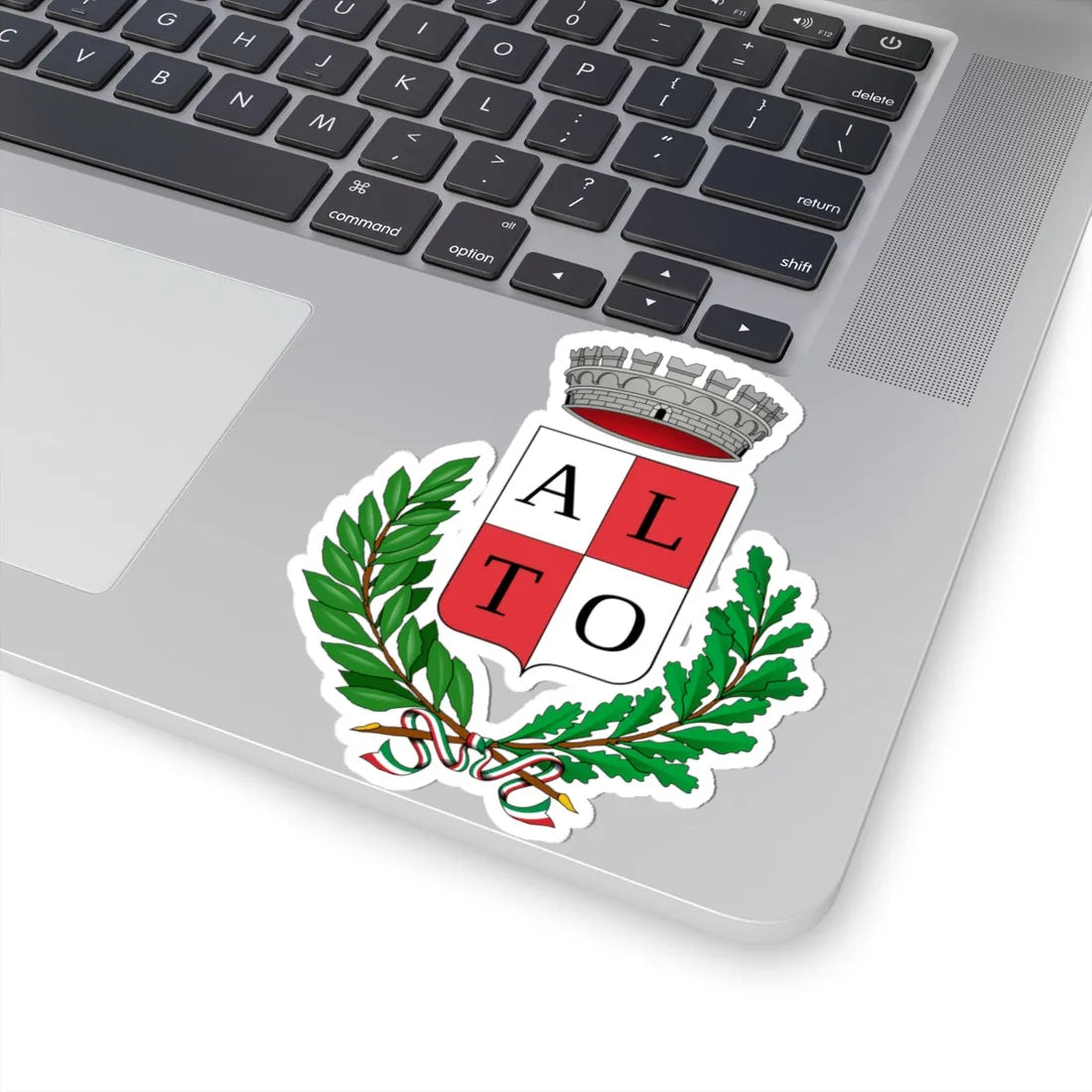 Alto Italia-Stemma (Italy) (Coat of Arms) STICKER Vinyl Kiss-Cut Decal - The Sticker Space