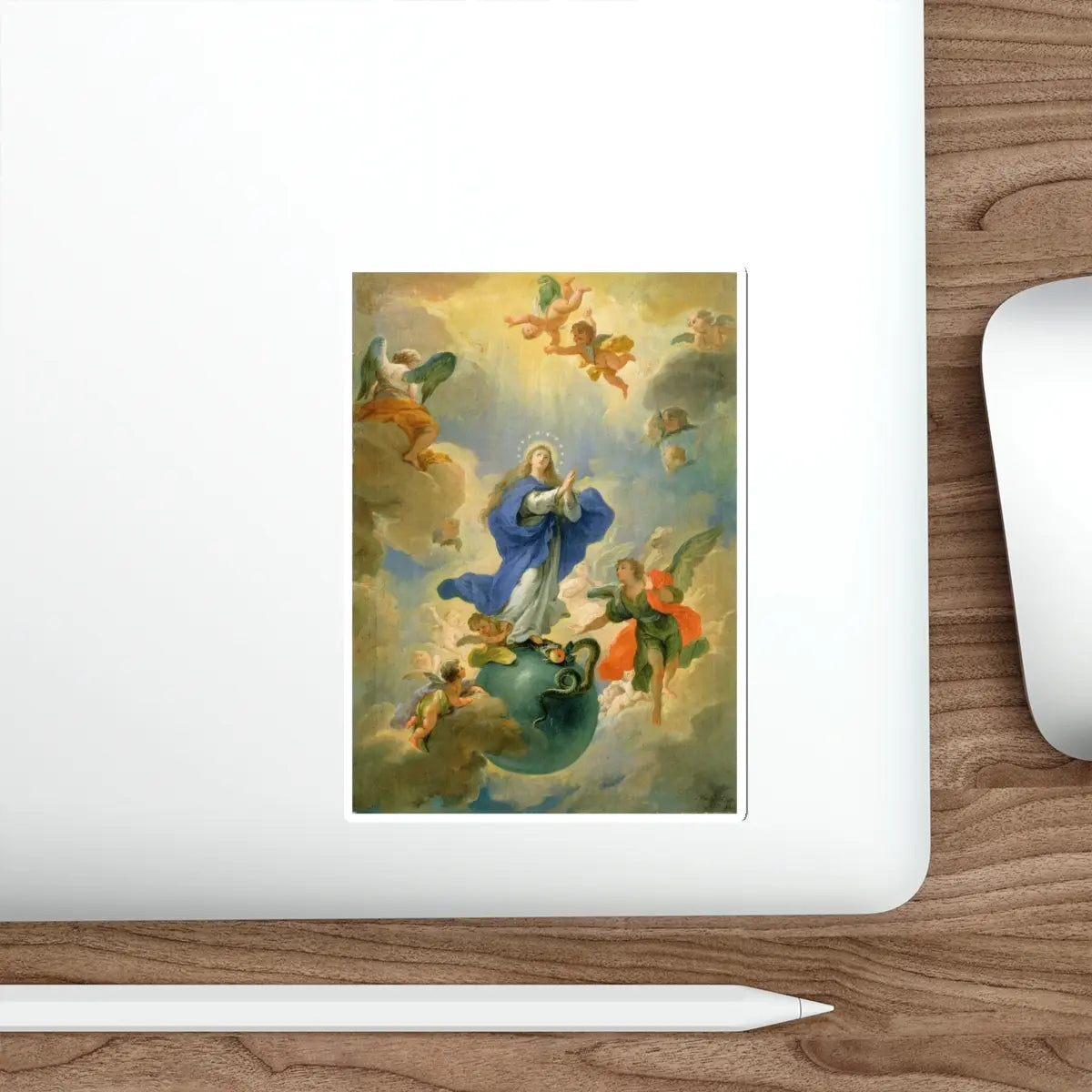 SKU:18356085916029791864 Sticker types:White Shape:Die-Cut Sizes:5" × 5"