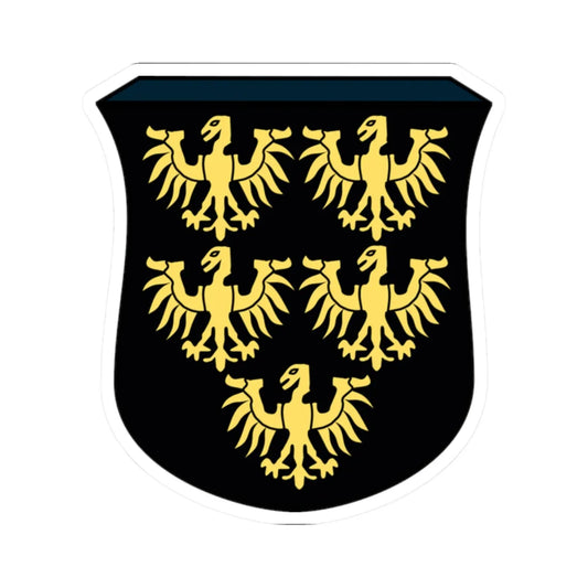 Altösterreich Adalbert Babenberger Stammbaum (Austria) (Coat of Arms) STICKER Vinyl Kiss-Cut Decal 2 Inch White - The Sticker Space