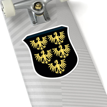 Altösterreich Adalbert Babenberger Stammbaum (Austria) (Coat of Arms) STICKER Vinyl Kiss-Cut Decal - The Sticker Space