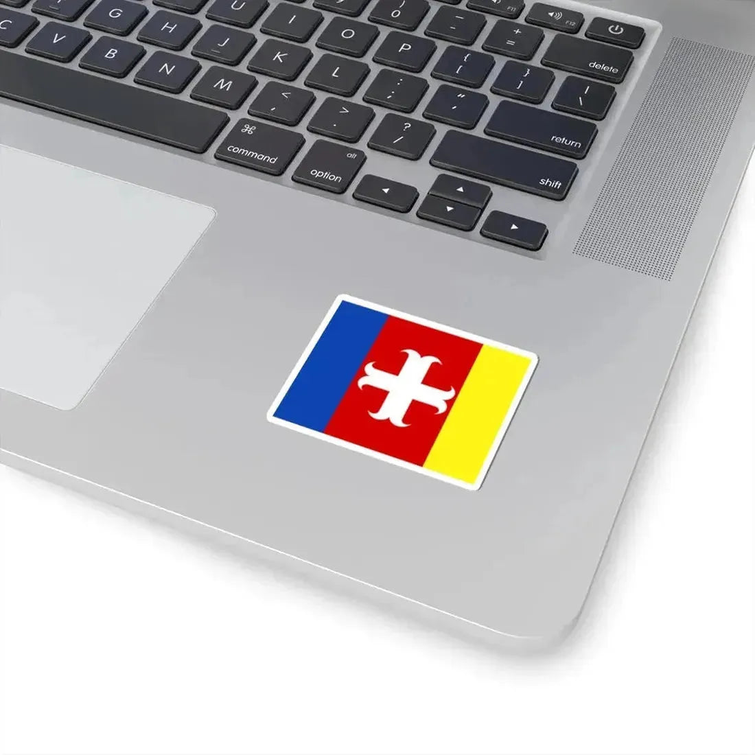 Alvelgem vlag (Belgium) STICKER Vinyl Kiss-Cut Decal - The Sticker Space