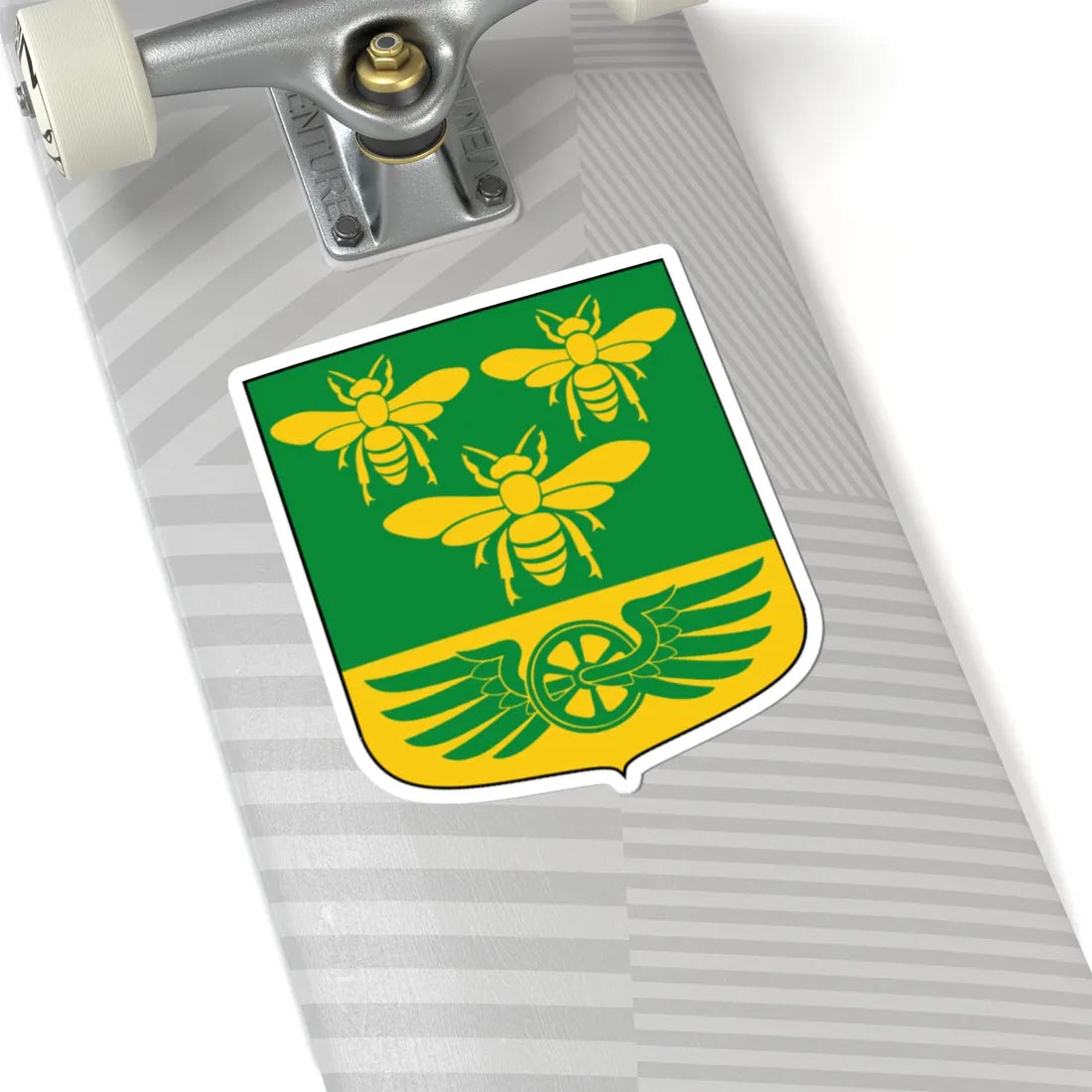 Alvesta kommunvapen - Riksarkivet Sverige-vector (Sweden) (Coat of Arms) STICKER Vinyl Kiss-Cut Decal - The Sticker Space