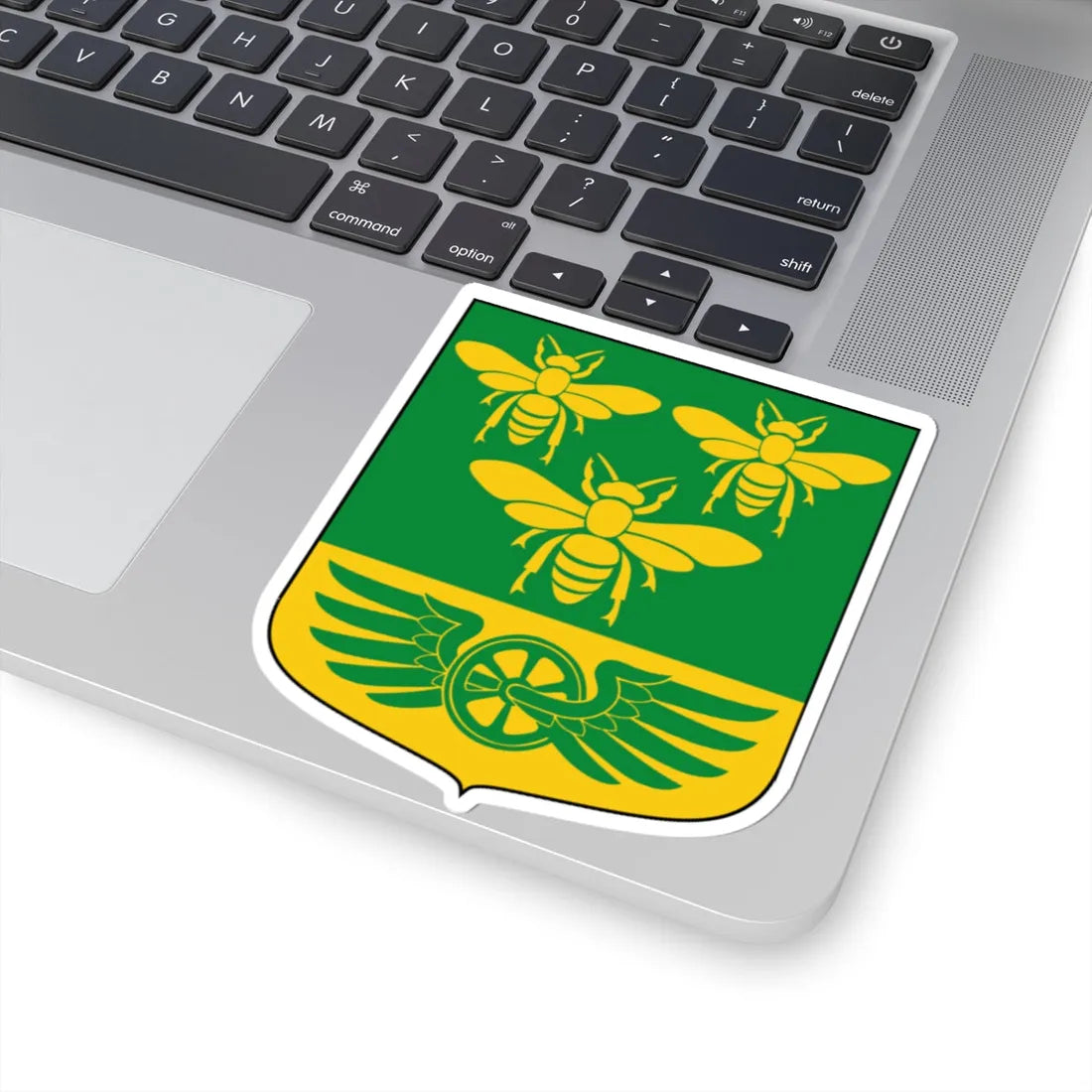 Alvesta kommunvapen - Riksarkivet Sverige-vector (Sweden) (Coat of Arms) STICKER Vinyl Kiss-Cut Decal - The Sticker Space