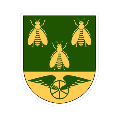Alvesta vapen (Sweden) (Coat of Arms) STICKER Vinyl Kiss-Cut Decal 4 Inch White - The Sticker Space