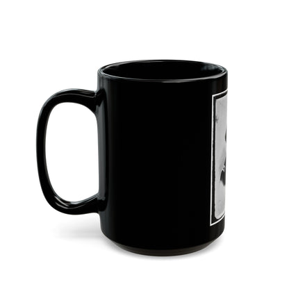 Alvin P. Hovey 002 (U.S. Civil War) Black Coffee Mug-The Sticker Space