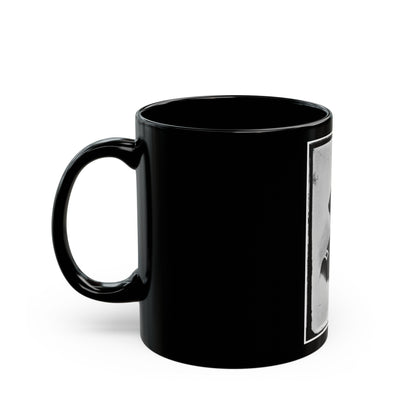 Alvin P. Hovey 002 (U.S. Civil War) Black Coffee Mug-The Sticker Space