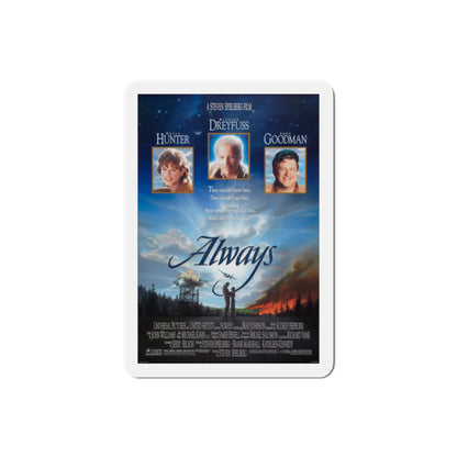 Always 1989 Movie Poster Die-Cut Magnet-2" x 2"-The Sticker Space