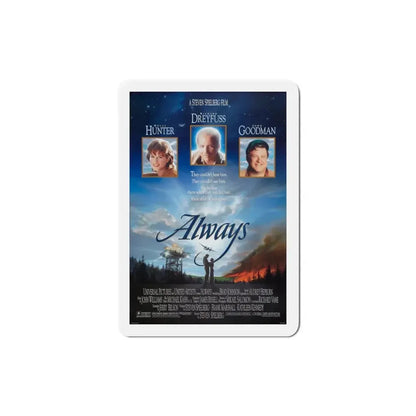 Always 1989 Movie Poster Refrigerator Magnet 3 Inch - The Sticker Space