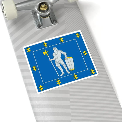 Alytus County flag (Lithuania) STICKER Vinyl Kiss-Cut Decal - The Sticker Space